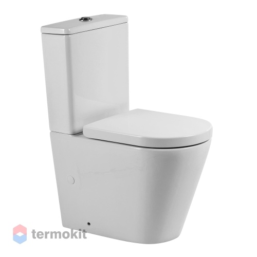 Унитаз напольный BelBagno FLAY-R с сиденьем микролифт BB2149CP-TOR/BB2149T/BB865SC