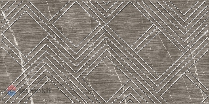 Керамическая плитка Azori Hygge Mocca Cristall декор 31,5x63