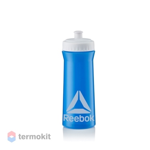 Бутылка для тренировок Reebok 500 ml белый-голубой RABT11003BLWH