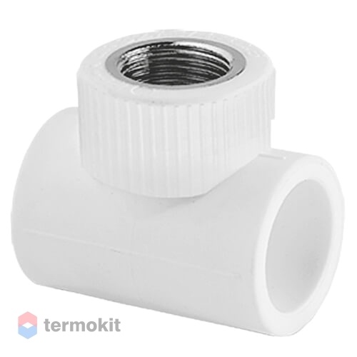 TEBO Тройник комбинированный с переходом на внутреннюю резьбу 32 x 1"