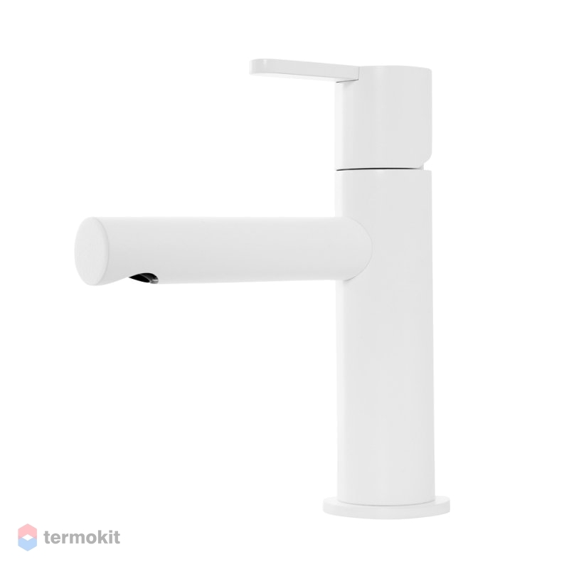 Смеситель для раковины Cezares Leaf белый матовый LEAF-LSM1-BIO ...