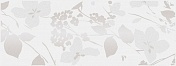 Керамическая плитка Kerama Marazzi Вилланелла Цветы Белый MLD/A67/15000 Декор 15x40