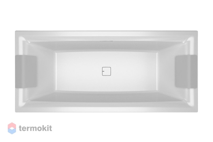 Акриловая ванна Riho Still Square LED 1800x800 + светодиоды и подголовники с размещением на двух сторонах B099005005