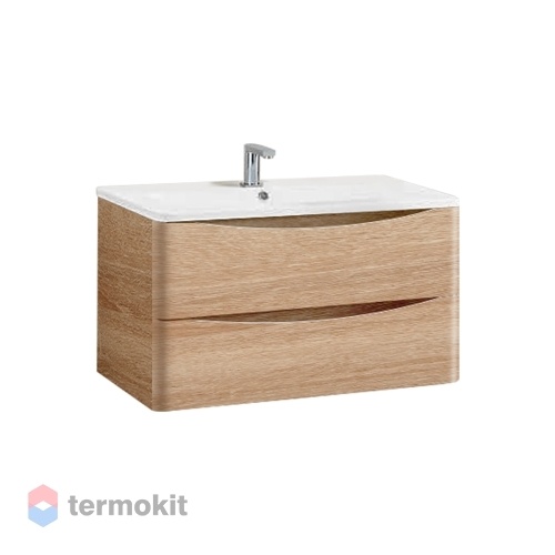 Тумба под раковину Vincea Roberta 80 подвесная W.Oak VMC-1R800WO