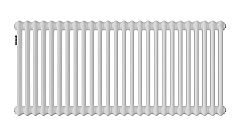 Стальной трубчатый радиатор Kohr Heim 2052/26 секций с боковым подключением 3/4
