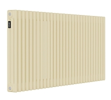 Стальной трубчатый радиатор Kohr Heim 3057/30 секций с боковым подключением 3/4 RAL1015