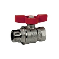 Кран шаровой Giacomini 1&quot; НВ (бабочка) серия R854 R854X025