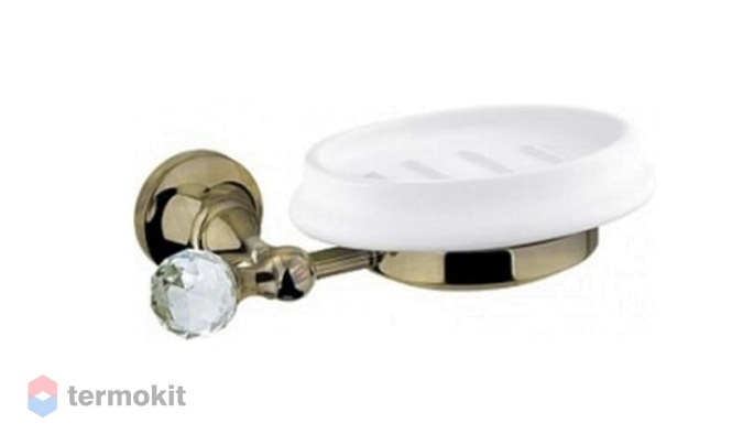 Мыльница Cezares OLIMP бронза/Swarovski OLIMP-SOD-02-Sw