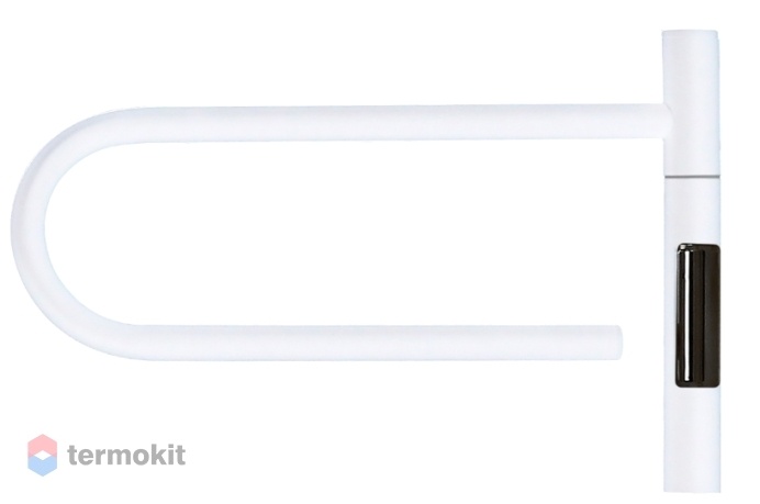 Электрический полотенцесушитель Vincea VTD-1P1WE 390x250, белый, таймер