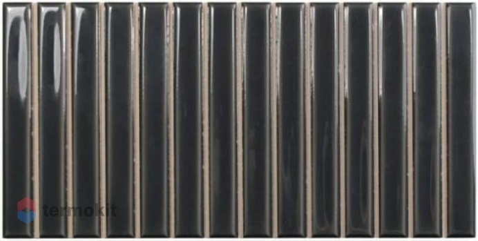 Керамическая плитка Wow Sweet Bars Ebony настенная 12,5x25