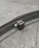 Душевой уголок Cezares Molveno 1950x1200x1200 оружейная сталь MOLVENO-R-11-90+30-C-GM-IV