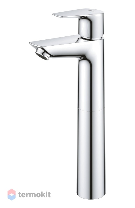 Смеситель для раковины высокий GROHE BauEdge New с ограничителем температуры 23761001