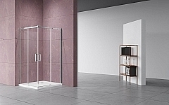 Душевой уголок Vincea Dice 2000x900x900 хром VSS-4D900CL