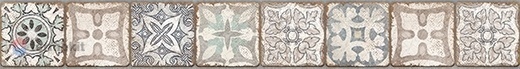 Керамическая плитка Cersanit Majolica бордюр многоцветный (MA1O452DT) 8x59,8