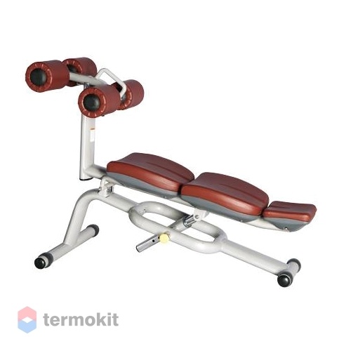 Скамья для пресса Bronze Gym H-034A_C регулируемая коричневая