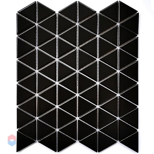 Керамогранитная Мозаика Bonaparte Reno Black matt (39x45x6) 25,2x29,1