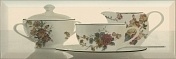 Керамическая плитка Absolut Keramika Decor Tea 03 Cream A декор 10x30