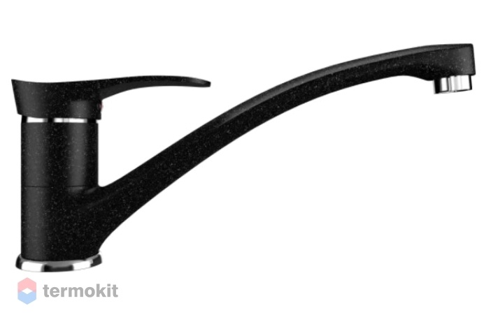 Смеситель для кухни Ulgran Classic черный U-003-308