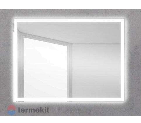 Зеркало Belbagno SPC 80 с встроенным светильником и кнопочным выключателем 60 SPC-GRT-600-800-LED-BTN