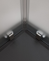 Душевой уголок Cezares Molveno 1950x900x900 (рифленое стекло) оружейная сталь MOLVENO-A-2-90-P-GM