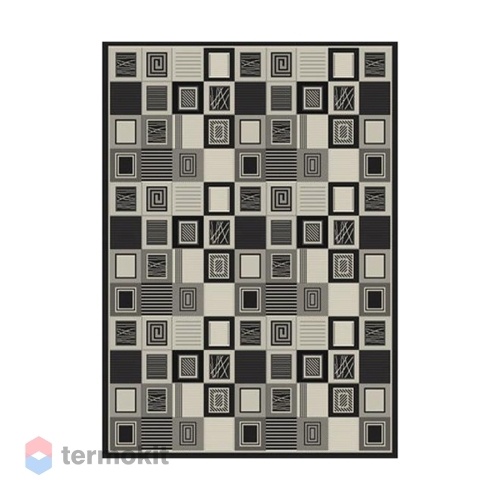 Ковёр Kitroom Флурлюкс (Сизаль) 120x170 прямоугольный серый/бежевый 51104 50311