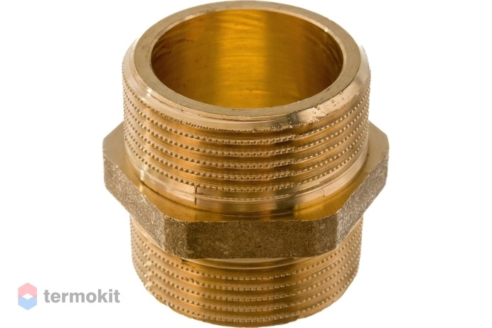EBF15.114 Elsen Ниппель НН 1 1/4", 1 1/4" латунь равнопроходной