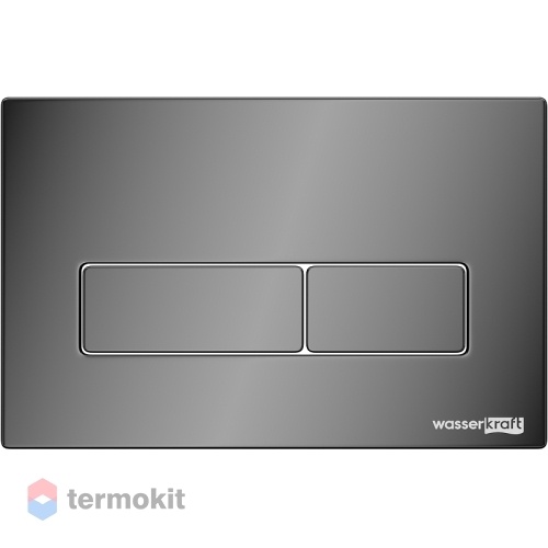 Клавиша смыва WasserKRAFT черный PB03