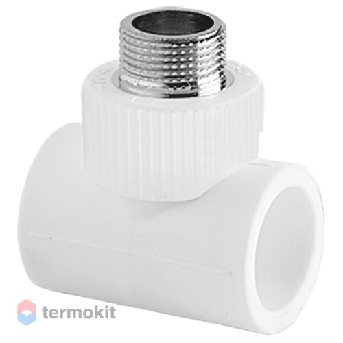 TEBO Тройник комбинированный с переходом на наружную резьбу 32 x 1"