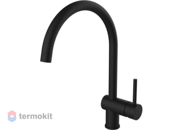 Смеситель для кухни Paffoni LIGHT черный матовый LIG280NO