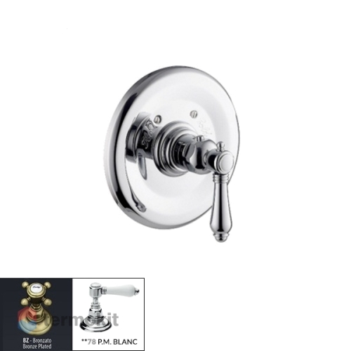 Встраиваемый смеситель для душа Nicolazzi Petit Mont Blanc термостатический хром 4914BZ78