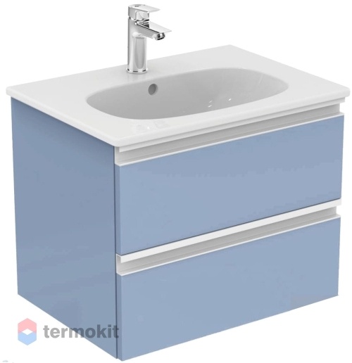 Тумба под раковину Ideal Standard TESI 60 подвесная Серо-голубой T0050WI