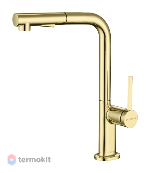 Смеситель для кухни Paulmark Neo золото Ne214419-G