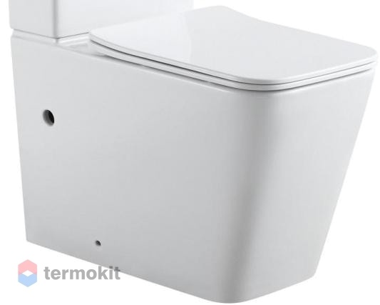 Унитаз напольный Aquanet Rimless Tavr 2.0 с бачком с сиденьем микролифт C1 LX-2905