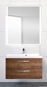 База под раковину Belbagno AURORA подвесная 80 AURORA-800-2C-SO-RT Rovere Tabacco