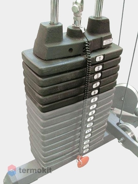 Весовой стек Body Solid SP50 к силовым тренажерам серии G 5шт x 10 фнт/4.53 кг