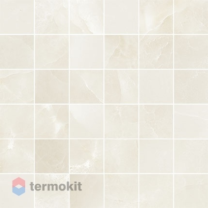 Керамогранит Absolut Keramika Sajalin ABS3187M Cream Lappato Malla мозаика 30x30