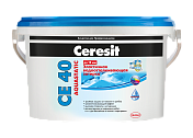 Затирка Ceresit СЕ 40 Aquastatic водоотталкивающая для швов до 10мм