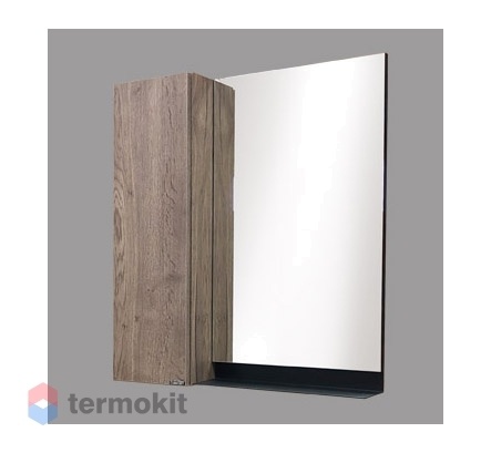 Зеркальный шкаф COMFORTY Кёльн-75 дуб темный 00004149061