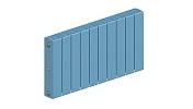 БиМеталлические радиаторы Rifar SUPReMO 350 Сапфир RAL 5024