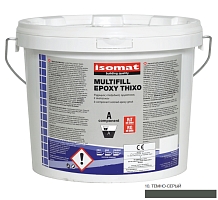 Затирка Isomat Multifill-Epoxy Thixo 10 Темно-серый 3кг