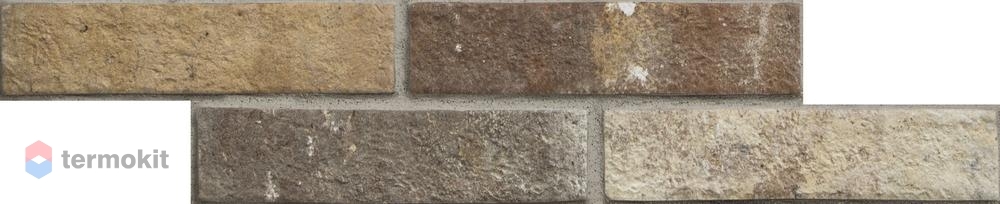 Multicolor Rondine Brick Керамогранит Rondine London Brick Multicolor 6х25 (артикул: Т-134846 ...