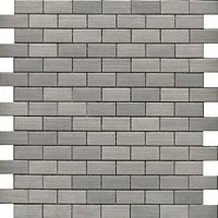 Керамическая плитка Lantic Colonial Mosaico Brick Acero Мозаика 29,5x28