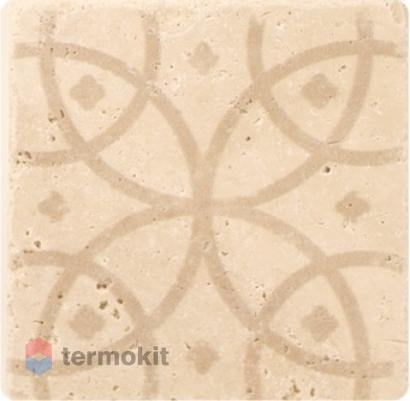 Плитка Травертин Stone4Home Provance Ornament №6 декор 10х10