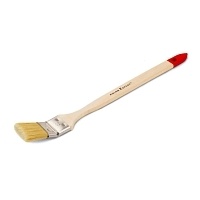 Color Expert Кисть радиаторная угловая, светлая, смешанная щетина, деревянная ручка (50мм)