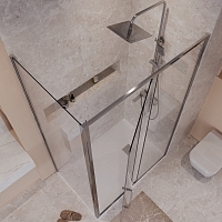 Душевой уголок Niagara Nova 1950x1100x800 хром NG-66-11A-A80-34