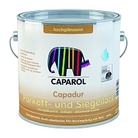 Caparol Capadur Parkett und Siegellack hochglaenzend, Лак акриловый для пола высокоглянцевый 0,75л