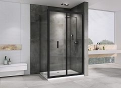 Душевой уголок ABBER Sonnenstrand 1950x1000x900 черный AG07090B-S100B