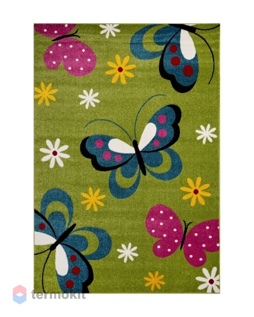 Ковёр Merinos Rio 200x300 прямоугольный зелёный 0772