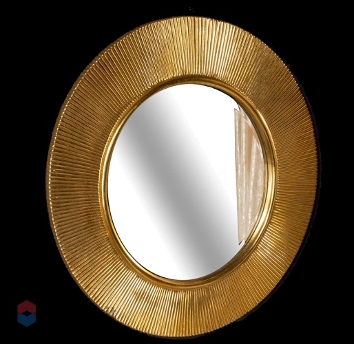 Зеркало Boheme NeoArt SHINE 82 с подсветкой золото 528-G light