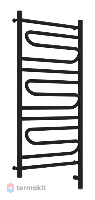 Электрический полотенцесушитель Сунержа Элегия 3.0 1000x500 МЭМ Пр. матовый черный 31-5819-1050